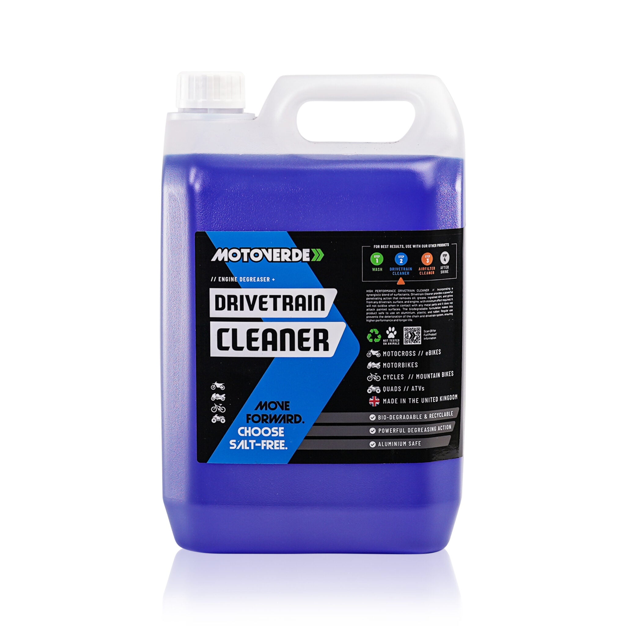 Drivetrain Cleaner 5L Refill Motoverde