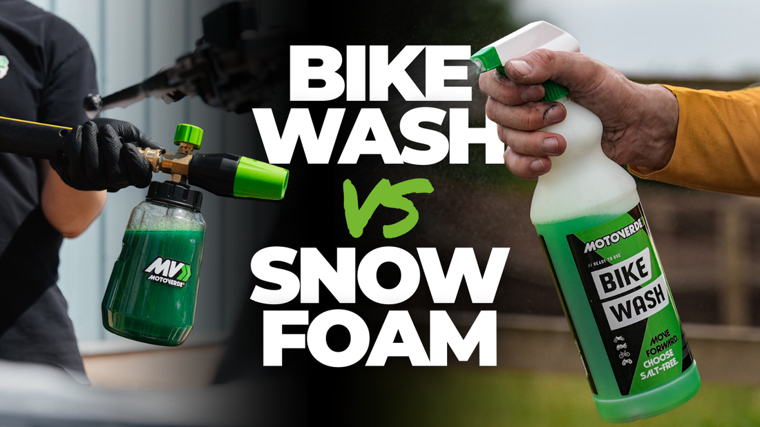 The Clean Ride Guide: Snow Foam vs Bike Wash: What's the Difference?