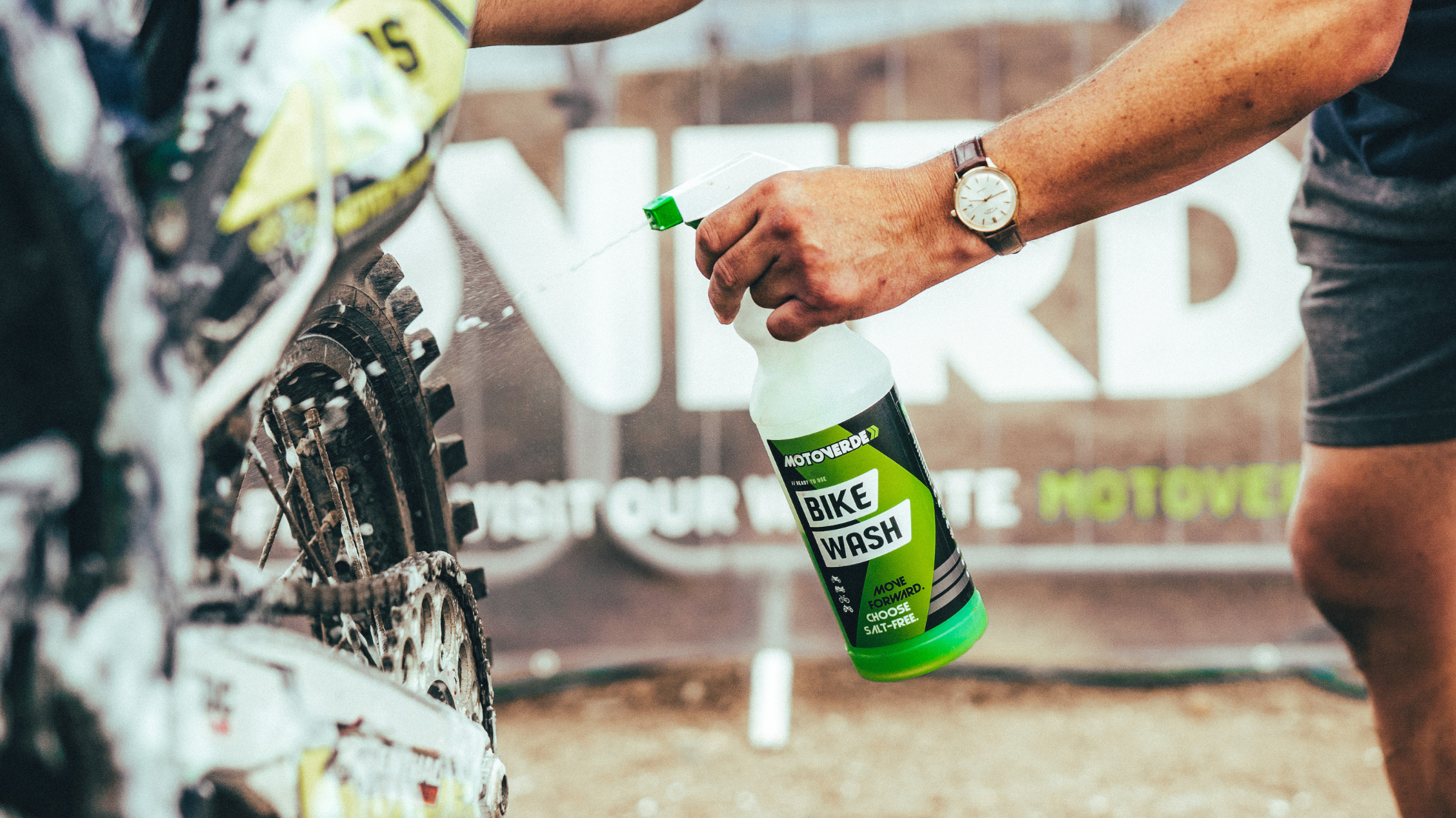 BIKE WASH OFF ROAD BANNER