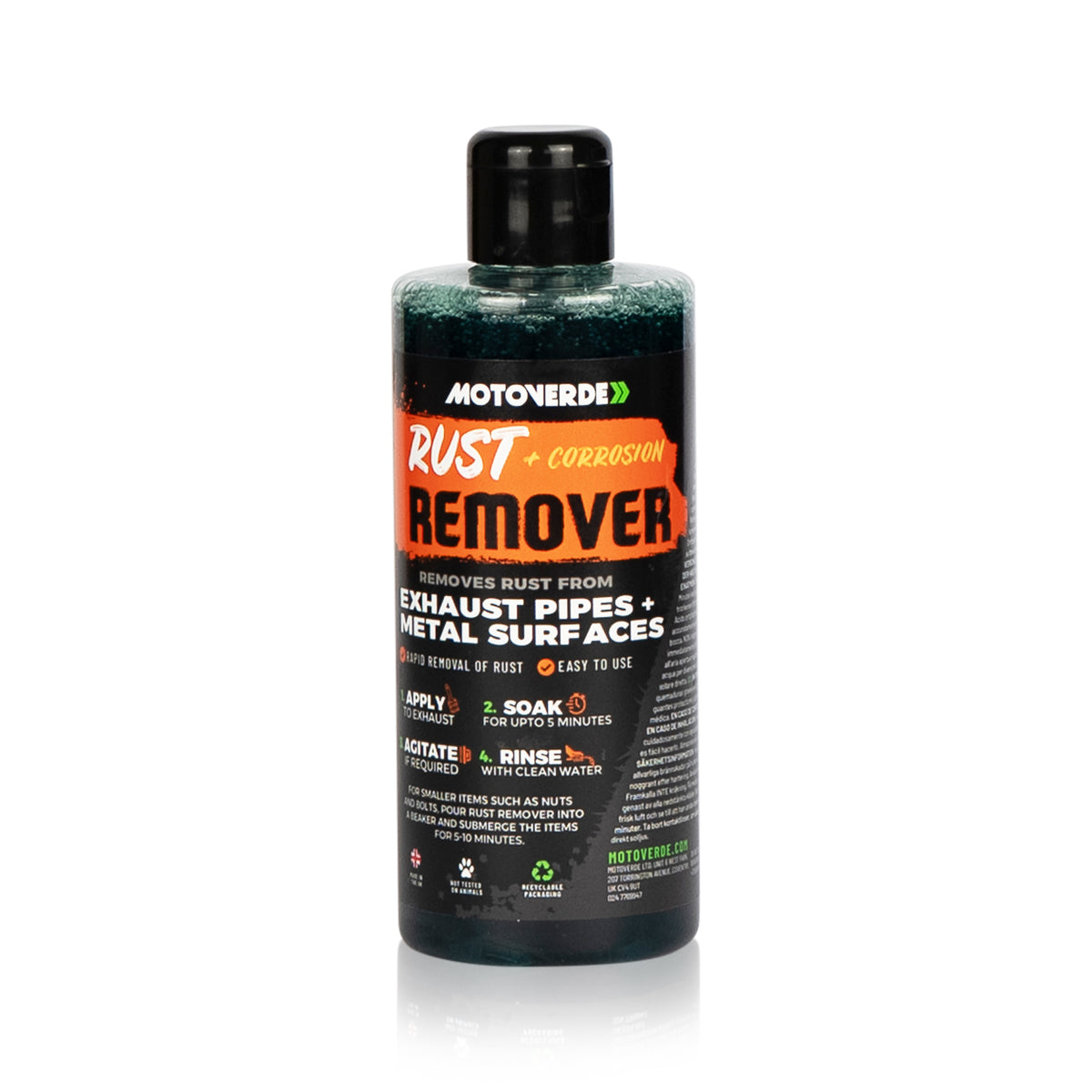 Rust Remover 250ml – Motoverde