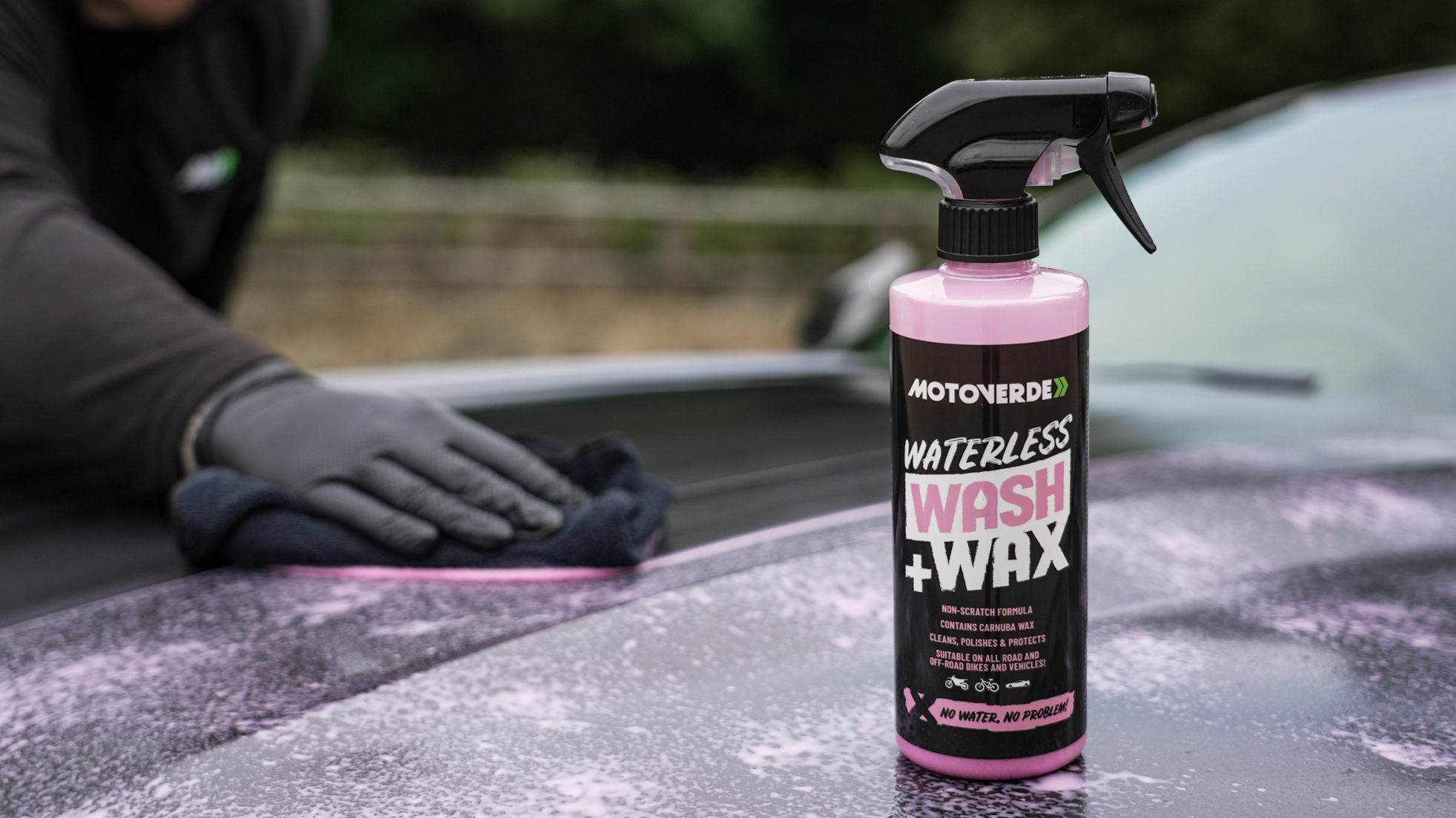WATERLESS + WASH WAX 500ML